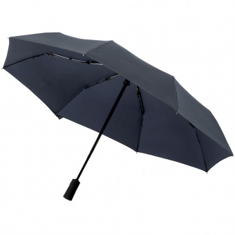 Складной зонт doubleDub, темно-синий фото 