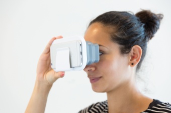 Складные силиконовые очки Virtual reality фото 