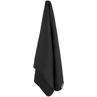 Спортивное полотенце Vigo Medium, черное фото 