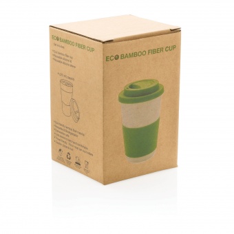 Стакан для кофе ECO Bamboo, зеленый фото 