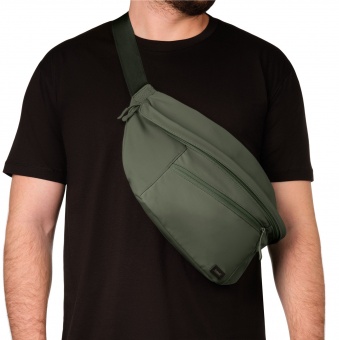Сумка cross body Boston, зеленая фото 