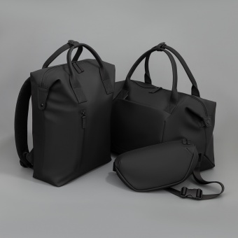 Сумка cross body Madrid, черная фото 