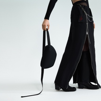 Сумка cross body Madrid, черная фото 