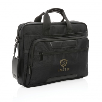Сумка для ноутбука Swiss Peak Voyager из RPET AWARE™, 15,6" фото 