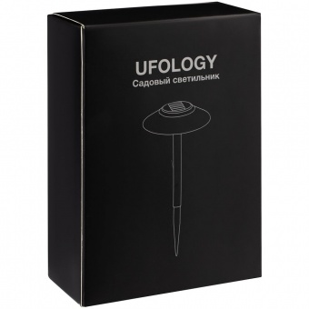 Светильник на солнечной батарее Ufology, темно-серый (графит) фото 