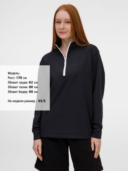Свитшот на молнии Morfiss, черный фото 16