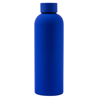 Термобутылка вакуумная герметичная Prima Ultramarine, ярко-синяя фото 