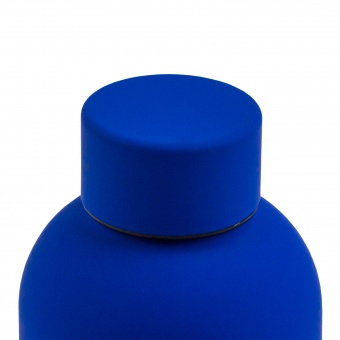 Термобутылка вакуумная герметичная Prima Ultramarine, ярко-синяя фото 