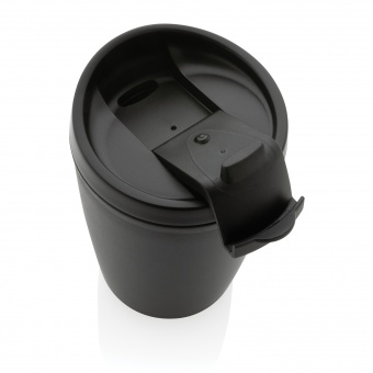 Термокружка с крышкой для кофе из переработанного полипропилена GRS, 300 мл фото 