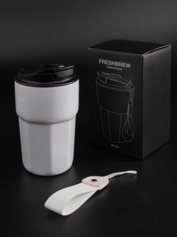 Термостакан Freshbrew, белый фото 