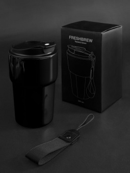 Термостакан Freshbrew, черный фото 
