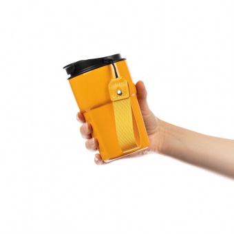 Термостакан Freshbrew, оранжевый фото 