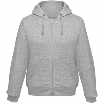Толстовка мужская Hooded Full Zip серый меланж фото 2
