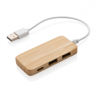 USB-хаб Bamboo с Type-C фото 