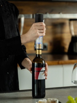 Винный набор Wine Diesel, черный фото 