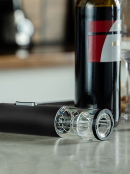 Винный набор Wine Diesel, черный фото 