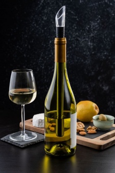 Винный набор Wine Diesel, серебристый фото 