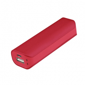 Внешний аккумулятор, Aster PB, 2000 mAh, красный, транзитная упаковка фото 