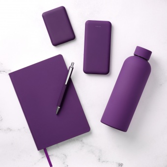 Внешний аккумулятор Elari 5000 mAh, фиолетовый фото 