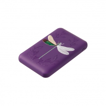 Внешний аккумулятор Elari 5000 mAh, фиолетовый фото 