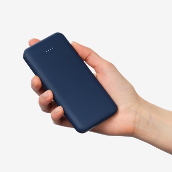 Внешний аккумулятор Elari Plus 10000 mAh, синий фото 