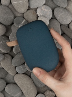 Внешний аккумулятор Pebble 7800 мАч, серо-синий фото 