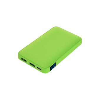 Внешний аккумулятор с подсветкой Ancor 5000 mAh, салатовый фото 