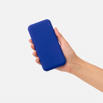 Внешний аккумулятор с подсветкой Luce Ultramarine 10000 mAh, ярко-синий фото 