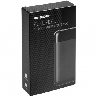 Внешний аккумулятор Uniscend Full Feel 10000 мАч с индикатором, белый фото 