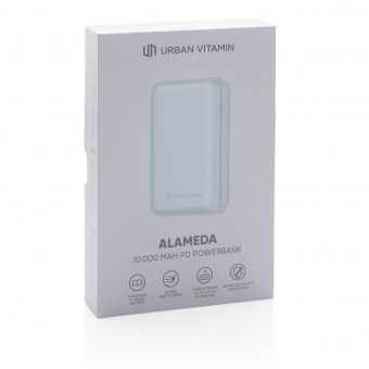 Внешний аккумулятор Urban Vitamin Alameda с быстрой зарядкой PD, 18 Вт, 10000 мАч фото 