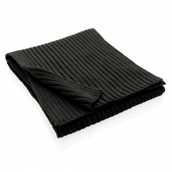 Вязаный шарф Impact из Polylana® AWARE™, 180x25 см фото 