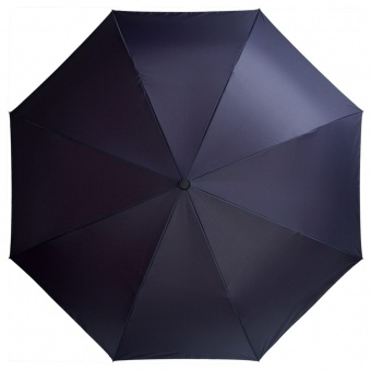 Зонт наоборот Style, трость, сине-голубой фото 