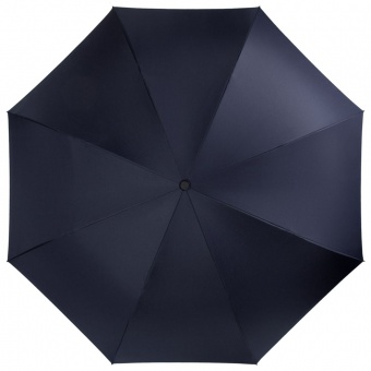 Зонт наоборот Style, трость, темно-синий фото 
