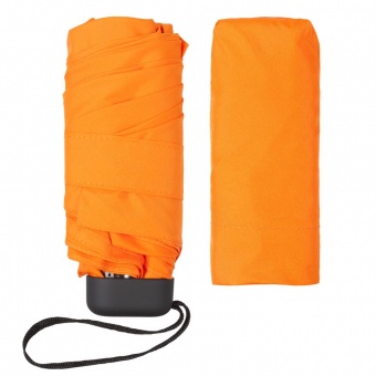 Зонт складной Five, оранжевый фото 