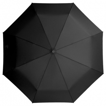 Зонт складной Light, черный фото 