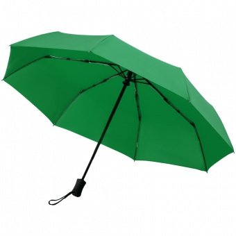 Зонт складной Monsoon, зеленый фото 