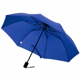Зонт складной Rain Spell, синий фото 