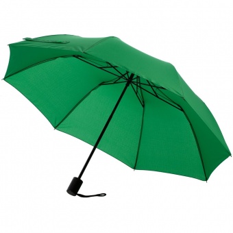 Зонт складной Rain Spell, зеленый фото 