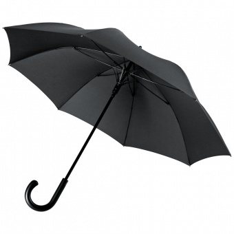 Зонт-трость Alessio, черный фото 