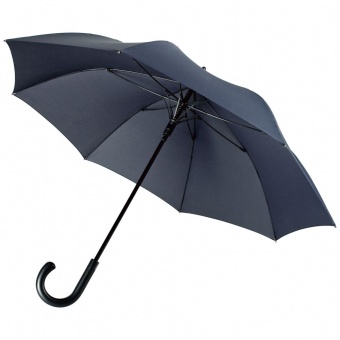 Зонт-трость Alessio, темно-синий фото 