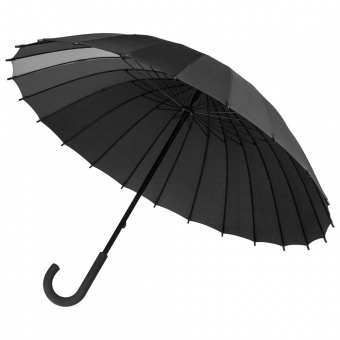 Зонт-трость «Спектр», черный фото 