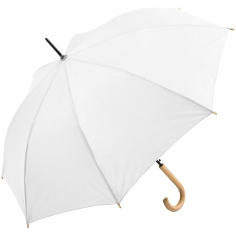 Зонт-трость OkoBrella, белый фото 