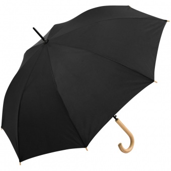 Зонт-трость OkoBrella, черный фото 
