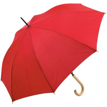 Зонт-трость OkoBrella, красный фото 