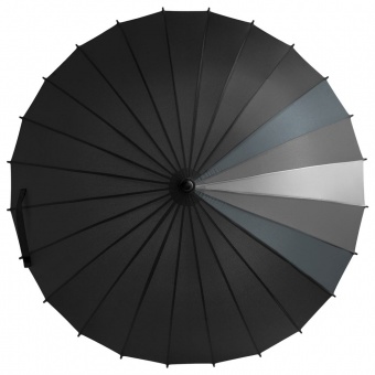 Зонт-трость «Спектр», черный фото 