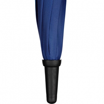 Зонт-трость Undercolor с цветными спицами, синий фото 