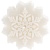 Свеча Snowflame 2, белая, 8 см