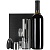 Винный набор Wine Diesel, серебристый