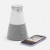 Bluetooth-колонка с беспроводной зарядкой и подсветкой Cone Sonance, серая фото 4