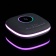 Bluetooth-колонка с беспроводной зарядкой и подсветкой Terrafonic, серая фото 12